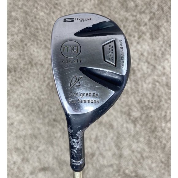 Mastergrip MG Golf 31° 5 Hybrid-MC 60 Graphite Gold Senior Flex Shaft LH Simmons - Picture 2 of 12